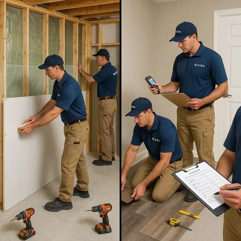 Repairs and Reconstruction process in Hardin County, TN