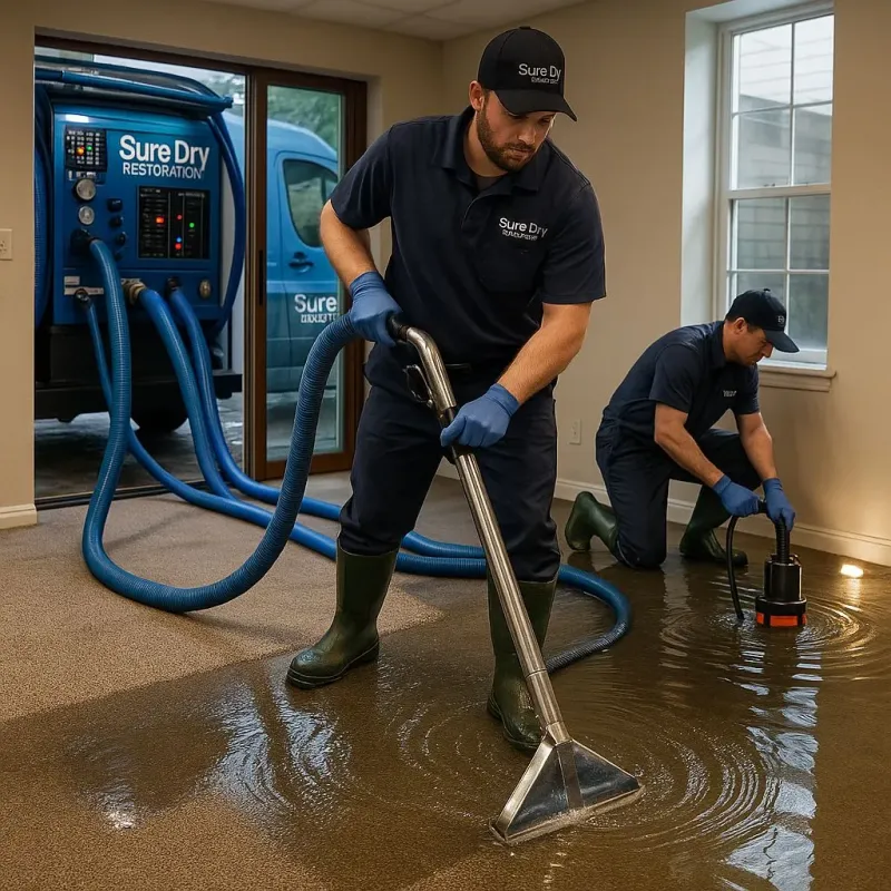 Water Extraction and Removal process in Hardin County, TN